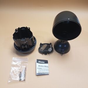 Black Wireless Motion Sensor Light